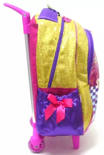 Mochila Barbie A Princesa e A Pop Star G Dourada - Compre Agora