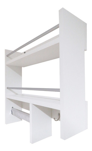 Imagem 5 de 8 de Porta Temperos 100% Mdf C/ Suporte Papel Toalha E Guardanapo