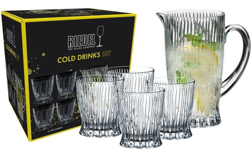 Set 4 Vasos/1 Jarro Cold Drinks Riedel