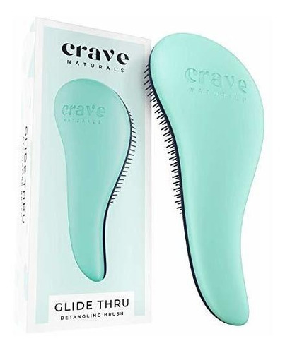 Cepillo Desenredante Crave Naturals Para Cabello Liso,