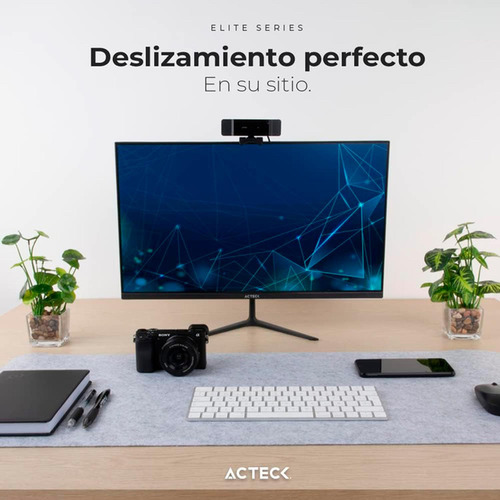Mouse Pad Acteck Vibe Felt Plus Tf620 Gris Claro Ac-934503