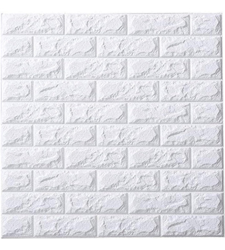 Revestimiento Adhesivo Para Pared De Piedra Blanca Renovar 