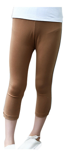 Leggings Elásticos Casuales A Rayas Para Niñas De 3 A 14 Año