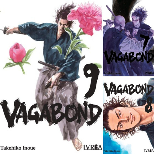 Vagabond Tomos 7 Al 9 - Takehiko Inoue - Ivrea