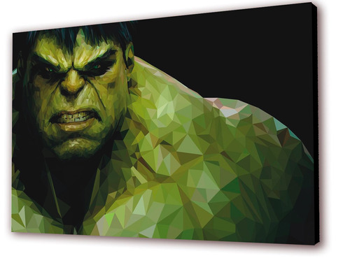 Cuadro 50x30 Cms  Hulk 1