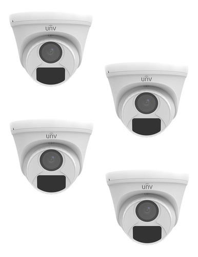 Camara Domo 2mp Cctv 2.8mm Ip67 Unv Uac-t112-f28  Pack X4u