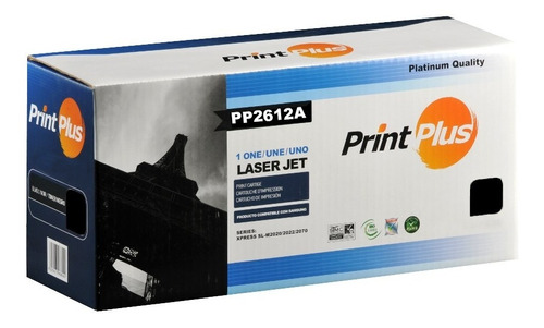 Toner Print Plus  Compatible Con Hp Q2612a. 12a. Lps