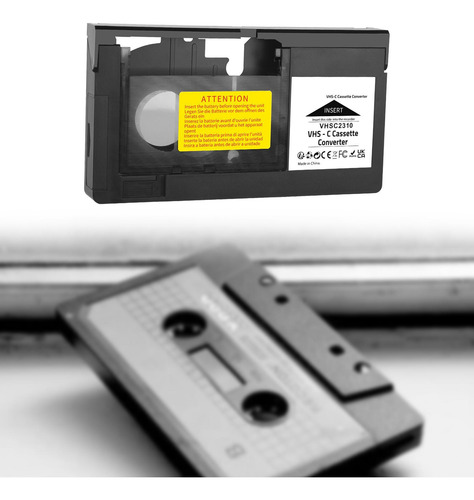 Adaptador De Casete Adaptador Convertidor De Casete Vhs