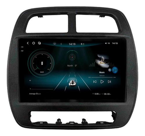 Multimidia Aikon Fóton G3 Renault Kwid 12+256gb Octa 2k 9p