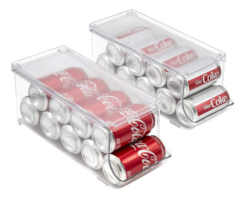 Set De Organizadores Sorbus, Acrílico, Para 9 Latas, 2 Pcs