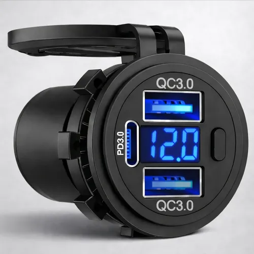 Cargador USB para la moto