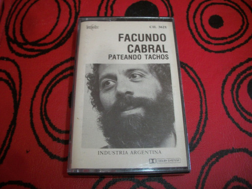 Facundo Cabral Pateando Tachos  Cassette