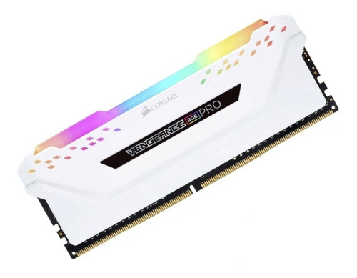 Imagen 6 de 6 de Memoria Ddr4 16gb (2*8) 3000mhz Corsair Vengeance Rgb White