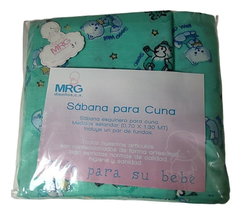 Sabana Para Cuna Marca Mrg, Mod.ovd