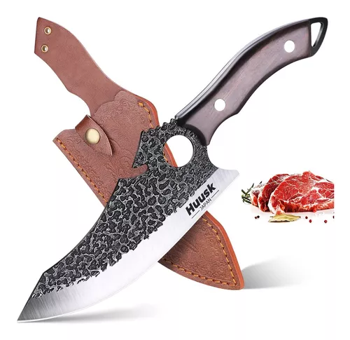 Huusk Cuchillo Japonés Para Cortar Carne, Cuchillos De Carni