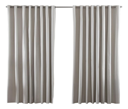 Cortina Blackout 2,50x2,50 Porta Balcão Sala Ou Quarto