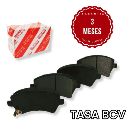 Pastillas D Frenos Delanteras Toyota Corolla 2003 2004 2005