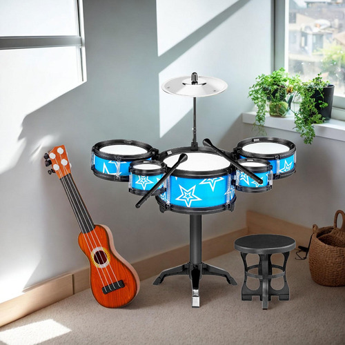 Simulación De Juguetes De Tambor Para Niños, Conjunto De