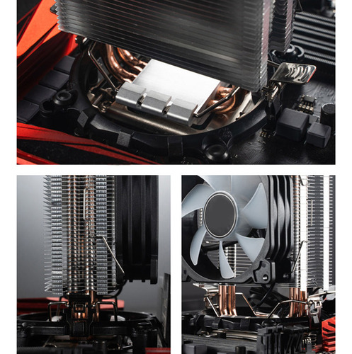 Ventilador De Resfriamento Com Cpu De Aquecimento Duplo 12v