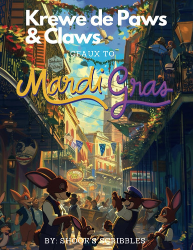 Libro: Krewe De Paws & Claws: Geaux To Mardi Gras: A Furry C