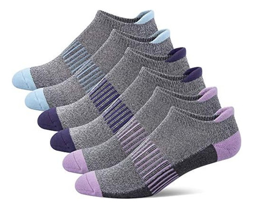 Calcetines Tobilleros Atléticos Para Mujer Con Lengüeta En E