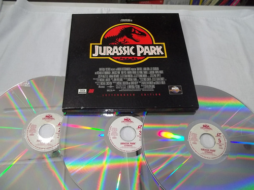 Box 3 Ld Laserdisc - Jurassic Park
