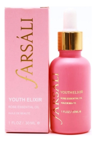 Serum Facial Youth Elixir Aceite Esencial De Rosas 30ml