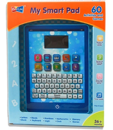 Tablet Pc iPad Computadora Interactiva Niño Niña Juguete