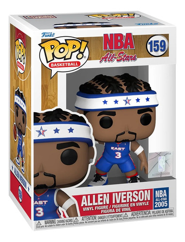 Nba: All-stars Allen Iverson (2005) Pop! Vinyl Figure