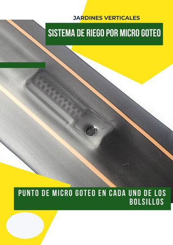 Combo Jardín Vertical Impermeable+sistema De Riego+envío