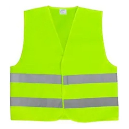 Linga Soga Remolque Plana + Chaleco + Cable Puente 400a Color Amarillo