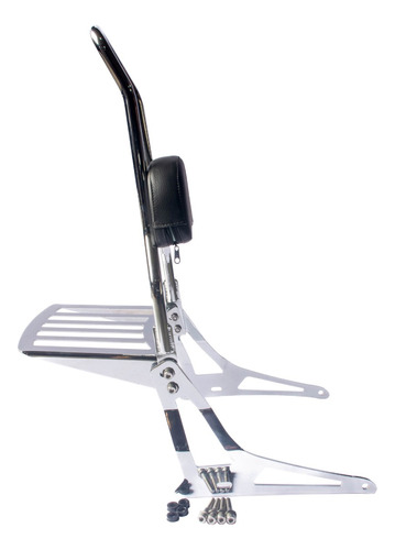 Sissy Bar Easy Rider Fixo Cromado Boulevard M800 2006-2011