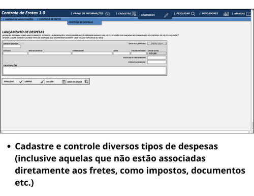 Planilha De Gestão Para Frotas Caminhões