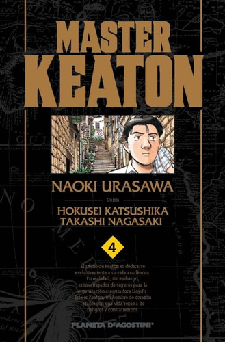 Libro Master Keaton Nro. 04/12 - Manga. /976