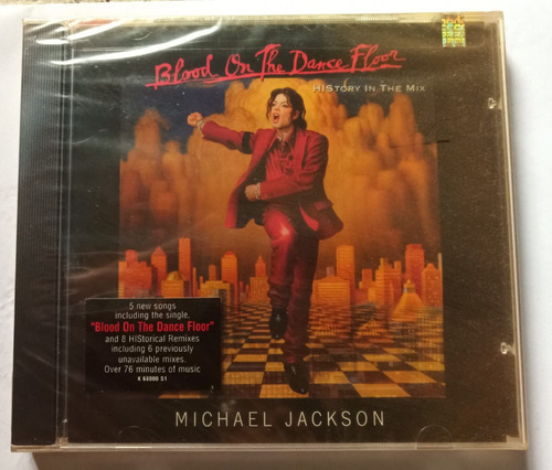 Michael Jackson Blood On The Danc - Cd Imp Usa Nuevo Sella 