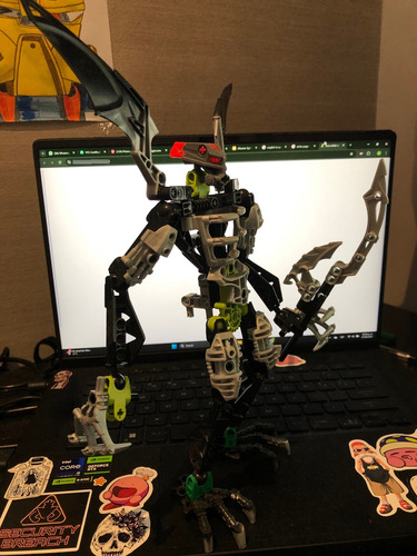 Lego Bionicle Warriors 2 Mutran Y Makuta Icarax (Usado)