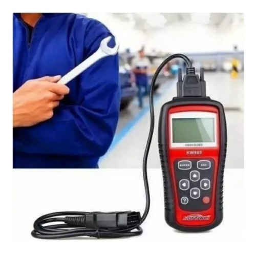 Escaner Automotriz Konnwei Kw808 Obd2 / Eobd Multimarcas