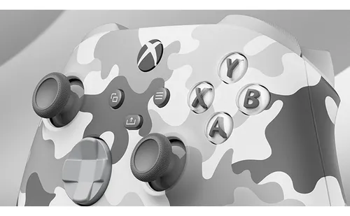 Control Xbox Wireless Controller Artic Camo Gris + Cable
