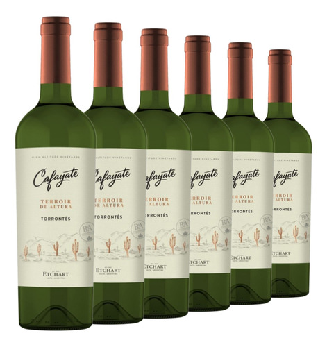 Vino Cafayate Terroir De Altura Torrontés Caja X 6 X 750ml.