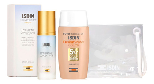 Pack Isdin Hyaluronic Concentrate + Fusion Water Medio