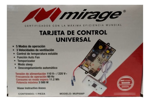 Tarjeta Electrónica Universal Para Aire Acondicionado