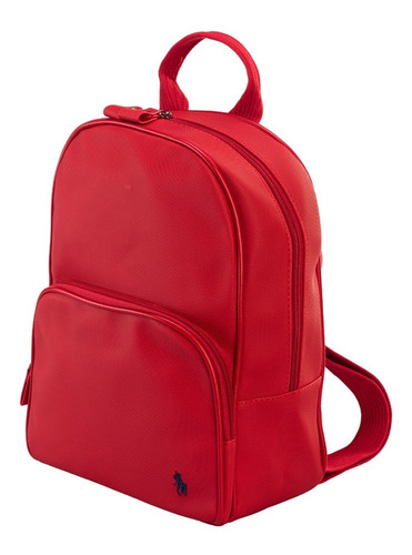 Imagen 3 de 8 de Backpack Hpc Polo Texturizada Con Logo De La Marca