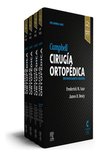 Campbell Cirugía Ortopédica (4 Volúmenes)