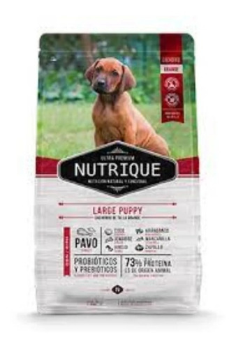 Alimento Nutrique Puppy Perro Cachorro Raza Grande 15kg