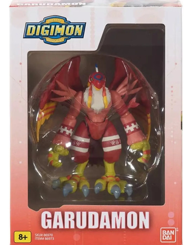 Digimon Garudamon Shodo Bandai Original - Coleccionable 