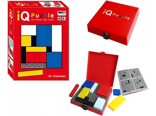 Juego De Lógica 88 Niveles – Bloques Magnéticos Tangram De Madera, Rompecabezas Educativo Para Niños Y Adultos