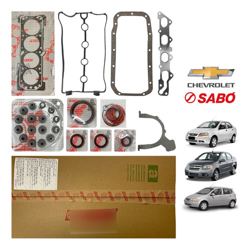 Kit Juego De Empacaduras Gm Chevrolet Aveo 1.6 