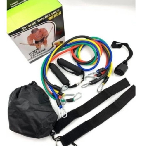 Kit De Ligas Elástica Tubulares De Resistencia Gym Fitness 