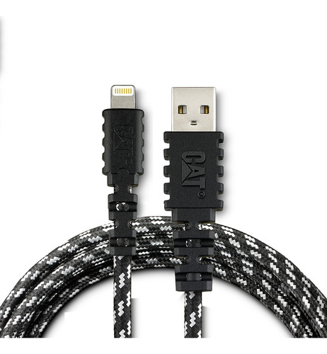 Cable Carga Y Datos Cat Resistente Usb-lightning 3metros