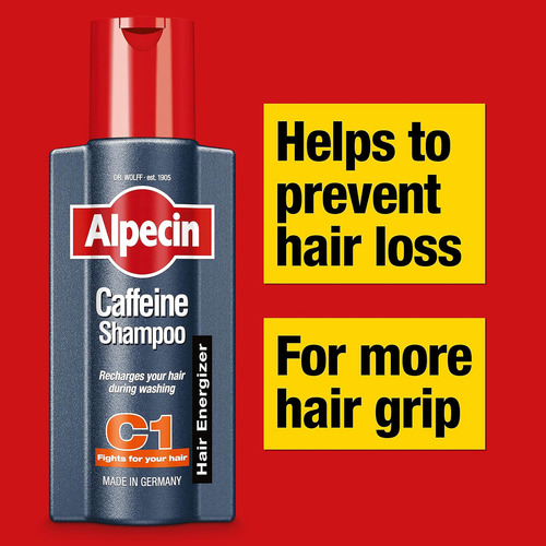 Shampoo De Cafeína Alpecin, Pacote Com 2 Unidades C1/56